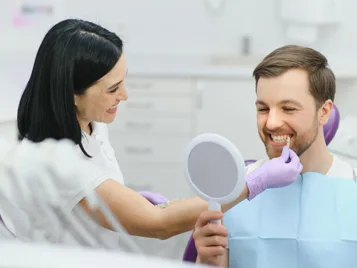 Cosmetic dentistry results
